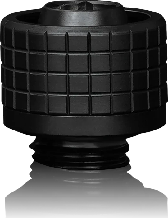 Thermal Grizzly DeltaMate Fitting ST16, G1/4" auf 16/10mm, Schlauchanschluss, schwarz
