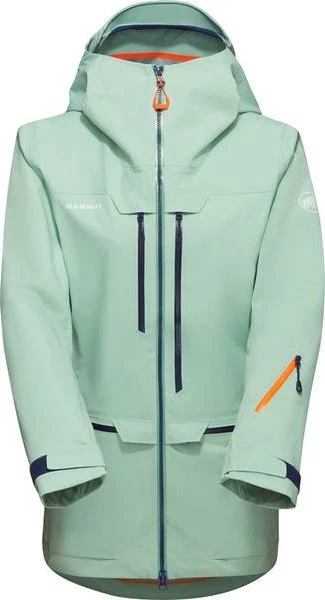 Mammut Haldigrat HS Hooded Skijacke neo mint/marine (Damen)