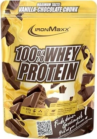IronMaxx 100% Whey Protein Vanilla Choco Chunk 500g