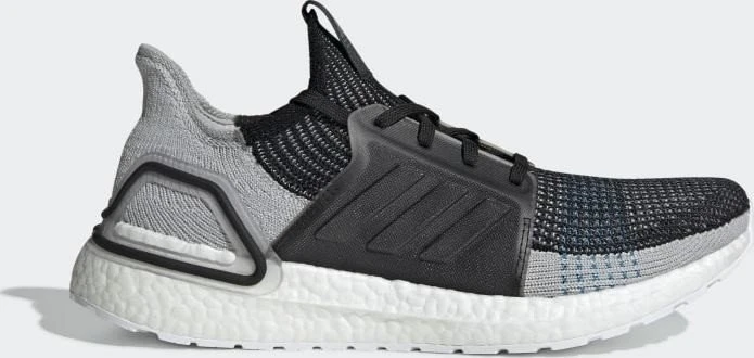 adidas Ultraboost 19 core black/grey six/shock cyan (Herren)