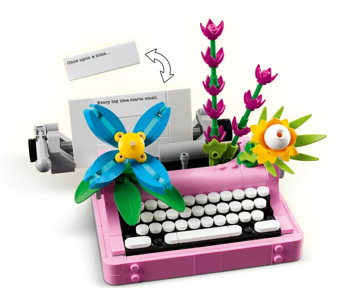 LEGO Creator 3in1 - Schreibmaschine mit Blumen