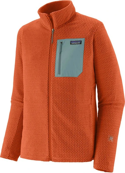 Patagonia R1 Air Fleece Jacke coal orange (Herren)