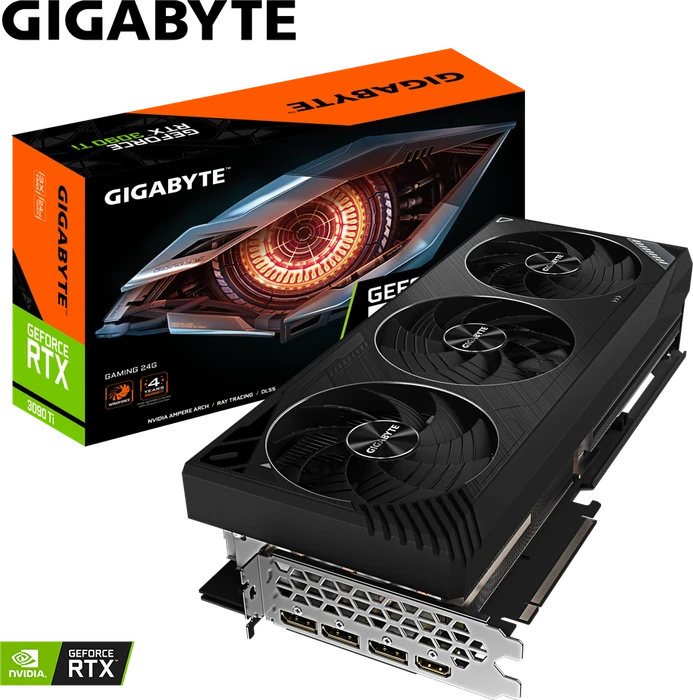 GIGABYTE GeForce RTX 3090 Ti Gaming 24G, 24GB GDDR6X, HDMI, 3x DP