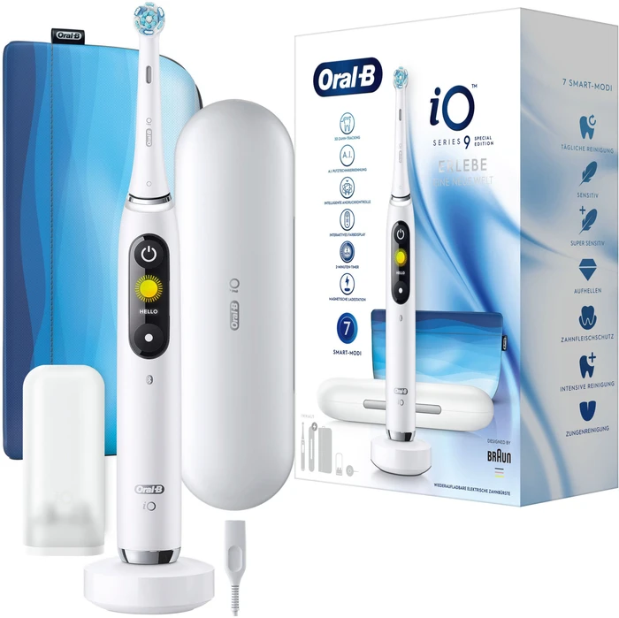 Oral-B iO Series 9 Special Edition white alabaster