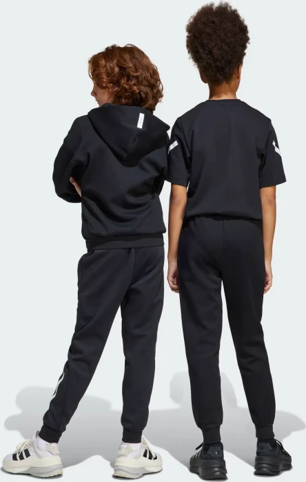 adidas Tapered-Leg Z.N.E. Trainingshose lang schwarz/weiß (Junior)