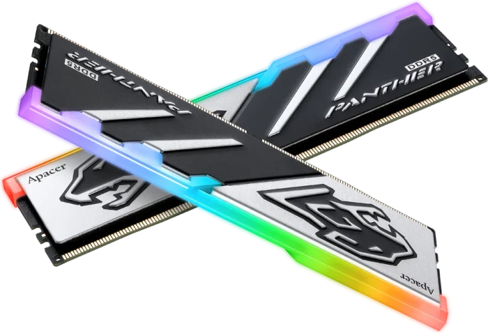 Apacer PANTHER RGB UDIMM 16GB, DDR5-5600, CL40-40-40-80