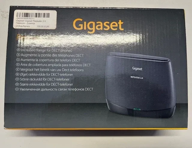 Gigaset Repeater 2.0 schwarz