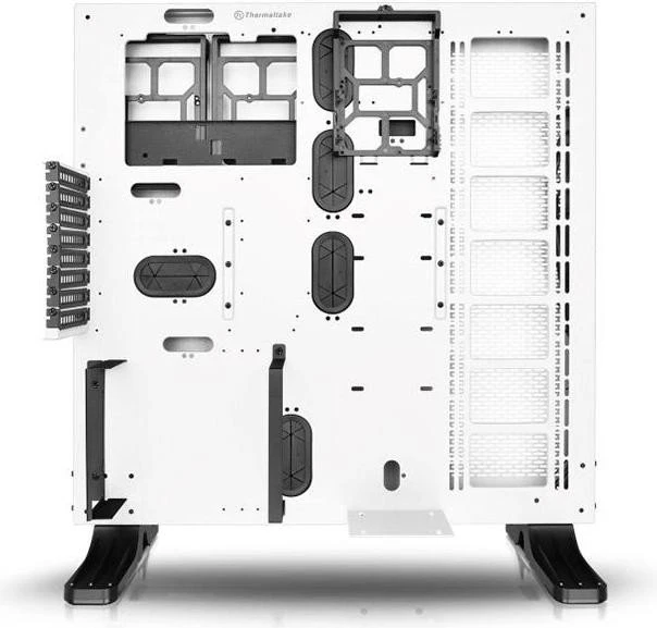 Thermaltake Core P5 Tempered Glass Snow Edition weiß, Glasfenster