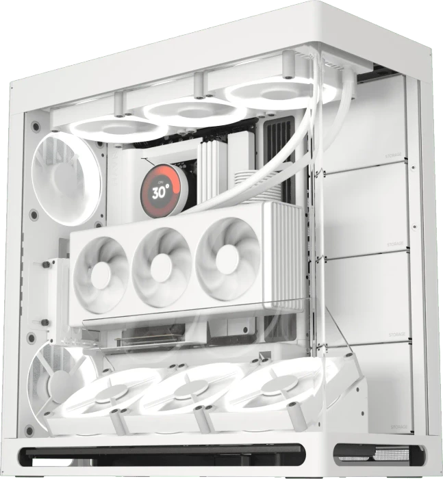 HAVN HS 420 VGPU White, Glasfenster