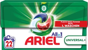 Ariel Universal+ Allin1 Pods Waschmittel, 22 Stück