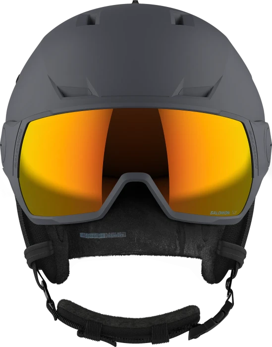 Salomon Pioneer LT Visor Helm ebony (Herren)