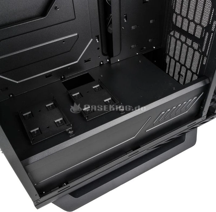 AeroCool Project7 P7-C1 Tempered Glass Edition schwarz, Glasfenster, schallgedämmt