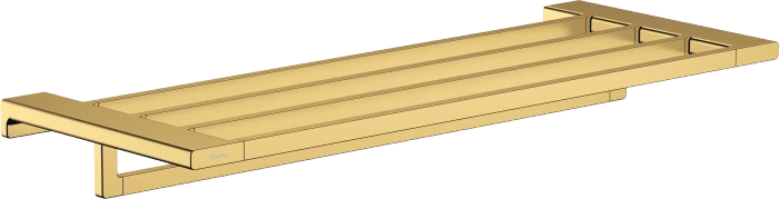 Hansgrohe AddStoris Q Handtuchablage mit Handtuchhalter 648mm polished gold optic