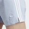adidas Essentials Slim 3-Streifen Shorts blue dawn/white (Damen) Vorschaubild