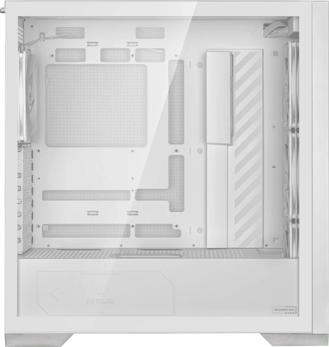 ASUS TUF Gaming GT302 ARGB, weiß, Glasfenster