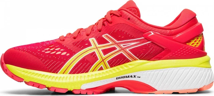 Asics Gel-Kayano 26 laser pink/sour yuzu (Damen)