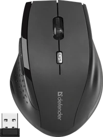 Defender Accura MM-365 Wireless Optical Mouse schwarz, USB (52365)