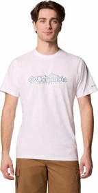 Columbia CSC Seasonal Logo T-Shirt kurzarm white/branded peaks (Herren)