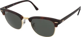 Ray-Ban RB3016 Clubmaster Classic 49mm gloss tortoise/green classic