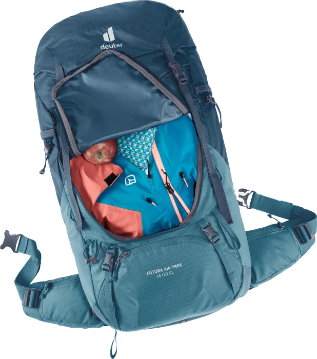 Deuter Futura Air Trek 45+10 SL marine/lake (Damen)