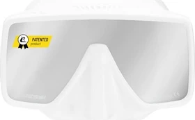 Cressi F1 Einglasmaske silber