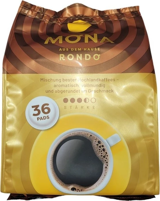 Röstfein Mona Gourmet Kaffeepads, 36 Stück