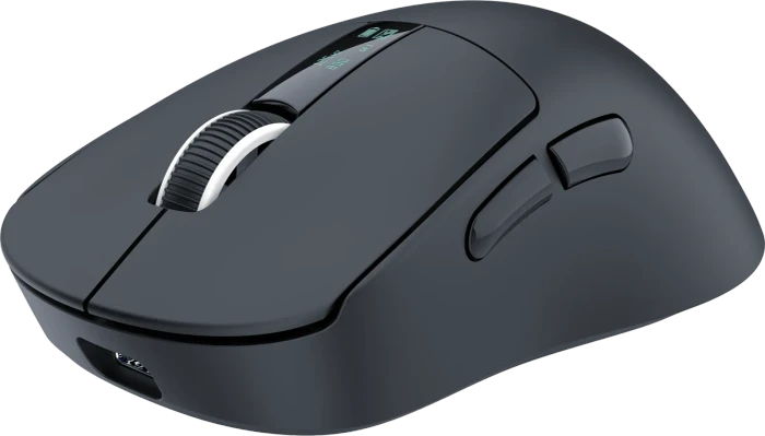 White Shark Gawain Wireless Gaming Mouse mit Ladestation, schwarz, USB/Bluetooth