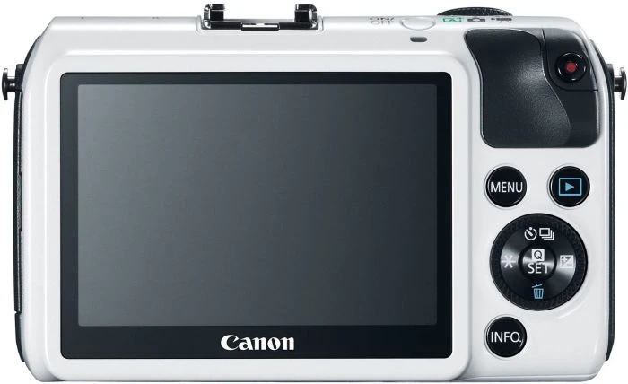Canon EOS M weiß mit Objektiv EF-M 18-55mm 3.5-5.6 IS STM