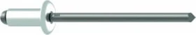 Gesipa Alu/Niro Flachrundkopf Blindniete 4x18mm, 500 Stück