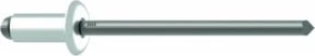 Gesipa Alu/Niro Flachrundkopf Blindniete 4x18mm, 500 Stück