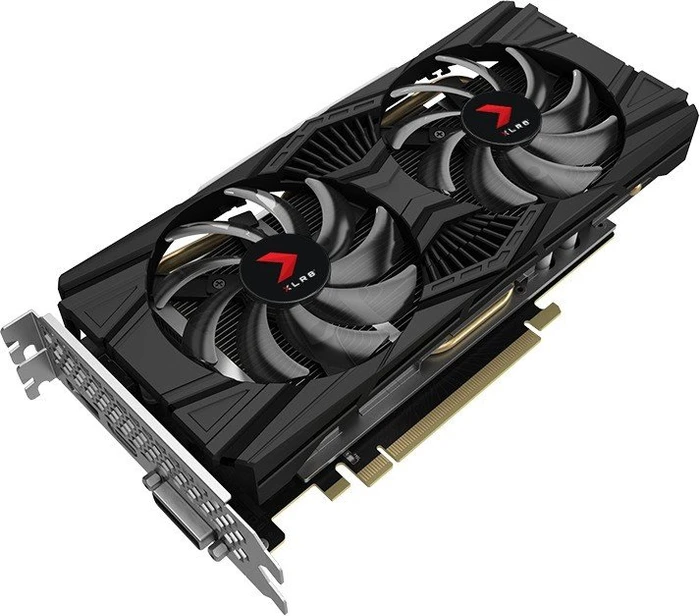 PNY GeForce GTX 1660 Ti XLR8 Gaming OC Dual, 6GB GDDR6, DVI, HDMI, DP