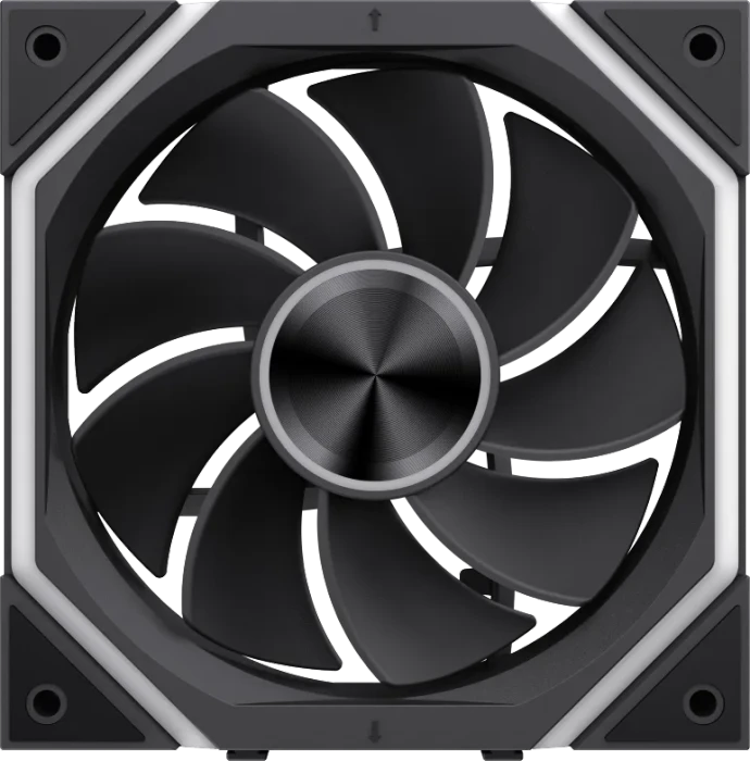 GameMax FN12A-N2 WL-R, schwarz, 120mm, 3er-Pack