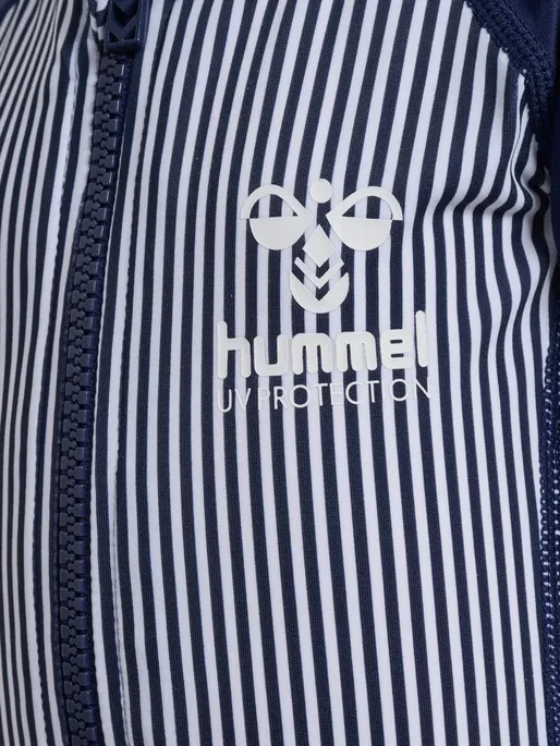 hummel Morgat Badeanzug navy surf/bright white (Junior)