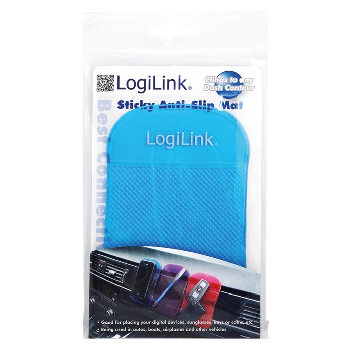 LogiLink Anti Rutschmatte, blau