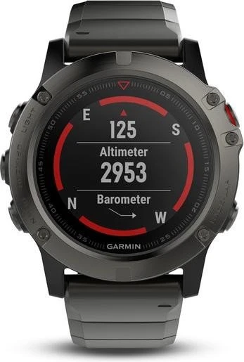 Garmin Fenix 5X grau