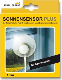 Schellenberg Sonnensensor Plus 1.5m Kabel für 25572, Helligkeitssensor (25573)
