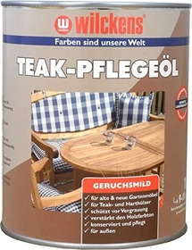 Wilckens Teak-Pflegeöl außen farblos, 1l