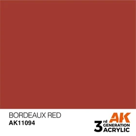 AK-Interactive 3rd Gen Acrylic Colors Acrylic Modelling Colors bordeaux red, 17ml