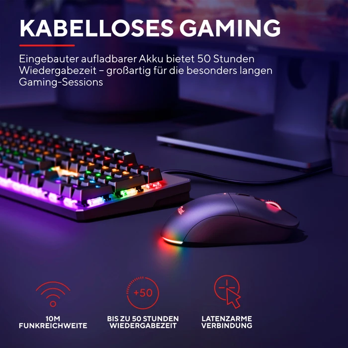 Trust Gaming GXT 980 Redex Wireless Gaming Mouse, USB