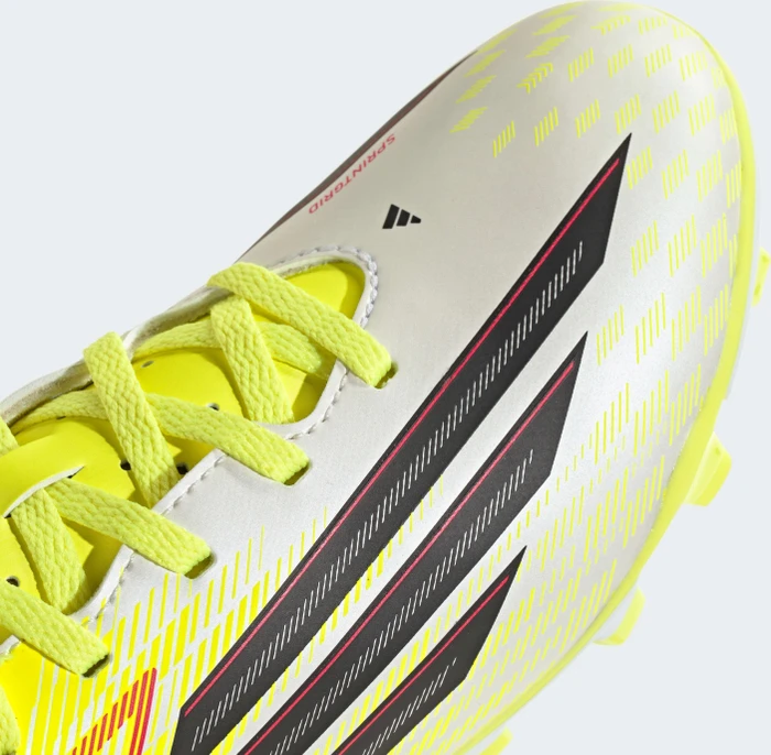 adidas F50 Club FG/MG team solar yellow 2/core black/lucid red (Junior)