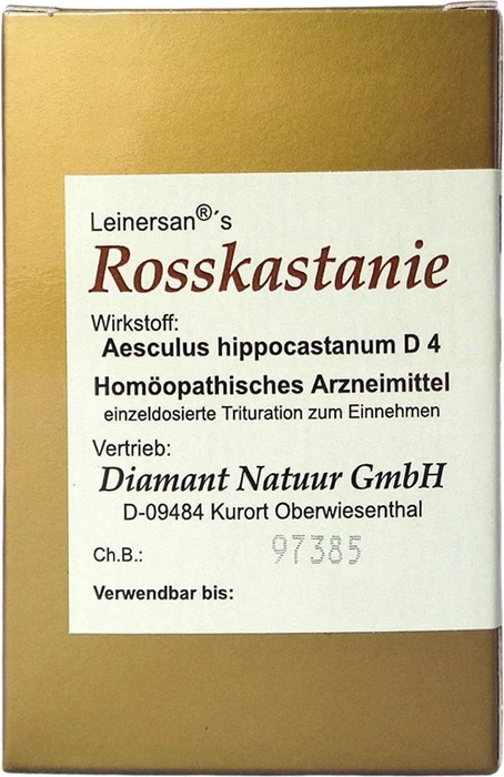 Diamant Natuur Rosskastanie Kapseln, 60 Stück