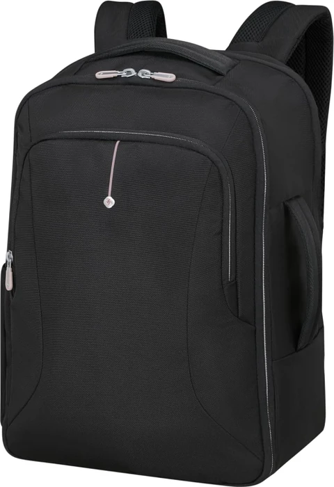 Samsonite GuardIT Classy 2.0, Underseat Backpack M, Untersitz Handgepäck, Kabinentasche, Flugzeug Rucksack, 17.3", 45cm, 27.5l, schwarz