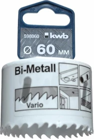 kwb HSS-CO-Bi-Metall Lochsäge, 60x38mm, 1 Stück