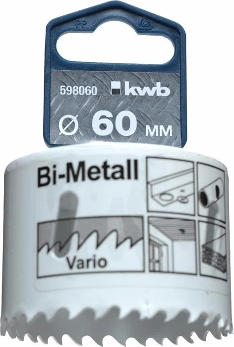 kwb HSS-CO-Bi-Metall Lochsäge, 60x38mm, 1 Stück