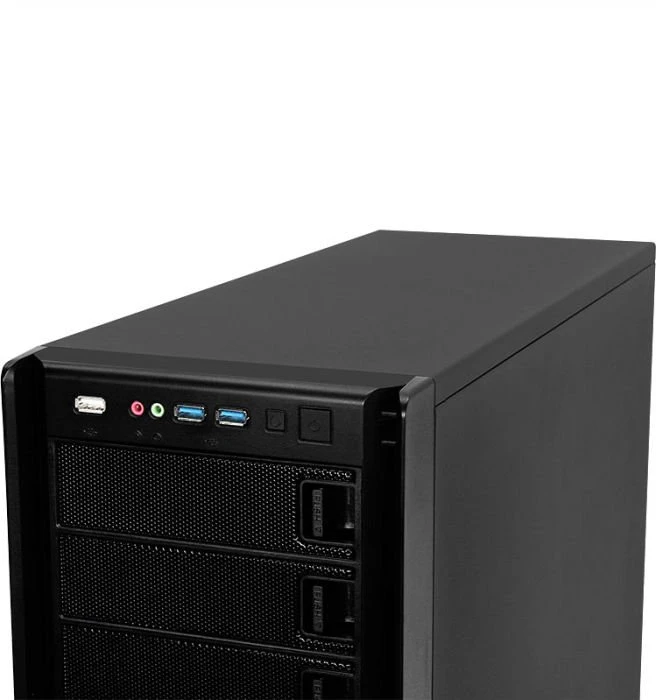 Cooltek Antiphon Airflow schwarz, schallgedämmt