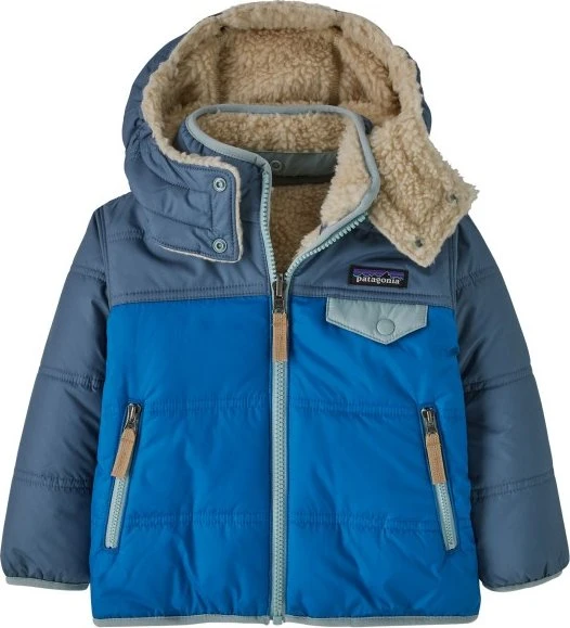 Patagonia Baby Reversible Tribbles Hoody Funktionsjacke conifer green (Junior)