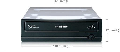 Samsung SH-222AB schwarz, SATA, bulk