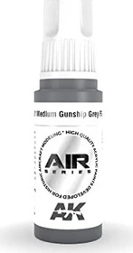 AK-Interactive 3rd Gen Acrylic Colors Air Series medium gunship grey fs36118, 17ml