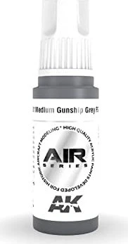 AK-Interactive 3rd Gen Acrylic Colors Air Series medium gunship grey fs36118, 17ml