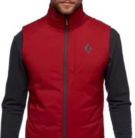 Black Diamond First Light Hybrid Funktionsweste dark crimson (Herren)